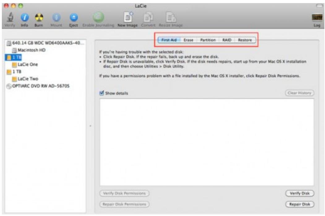 LACIE LITTLE BIG DISK THUNDERBOLT SSD - Configuration d'un JEU RAID - 3
