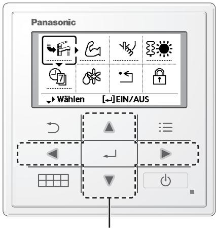 PANASONIC WHMXC09H3E8 - Verwendung des Schnellmenüss - 2