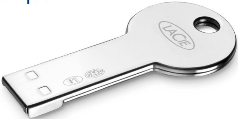 LACIE SILVER COOKEY - Une touche de luxe dans votre monde numérique. - 1