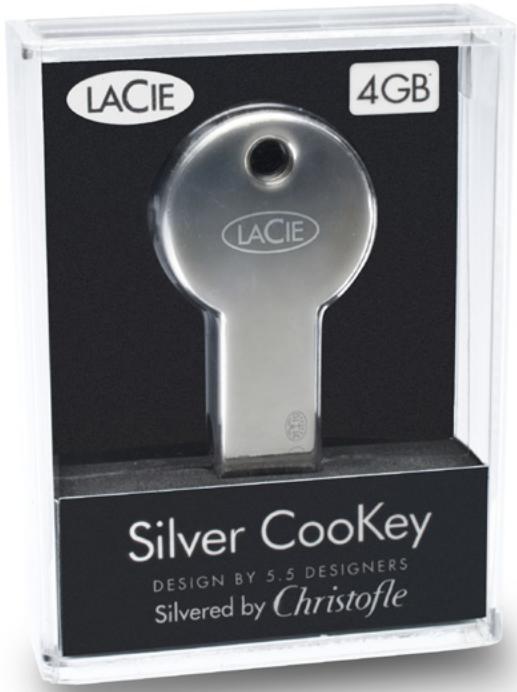 LACIE SILVER COOKEY - Une touche de luxe dans votre monde numérique. - 3