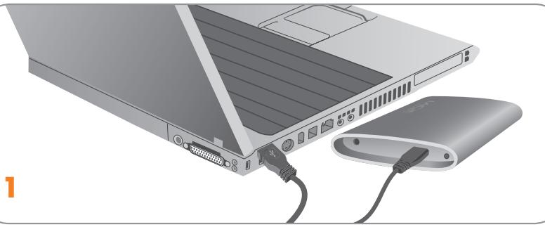 LACIE STARCK - SETUP STEPS - 1