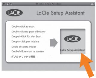 LACIE STARCK - LaCie Setup Assistant - 2