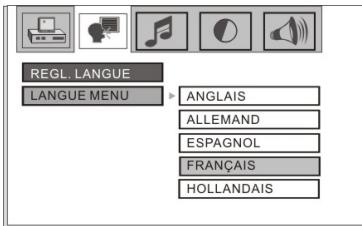NESX NE-2000 - LANGUAGE MENU - 4