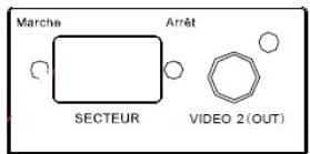 NESX NE-2000 - Raccordement avec le cable Audio Visuel fourni - 4