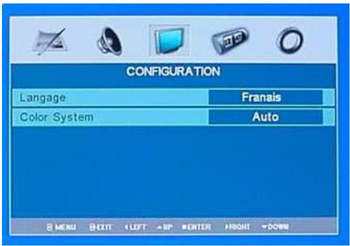 NESX NE-32G - SOUS MENU AUDIO - 2