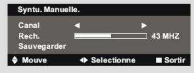 NESX NE-4201 - SYNTO MANUELLE (recherche manuelle des canaux TV) - 2