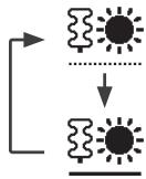 PANASONIC WHMXC16H9E8 - Appuyez sur ↓ pour confirmer votre sélection. - 1