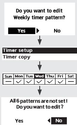 PANASONIC WHSDC16H6E5 - Select "Yes". - 1
