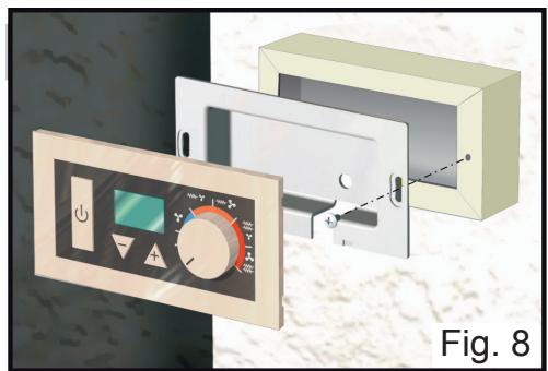 NOIROT RIDEAUX AIR - Montage en saillie sur un mur : - 1