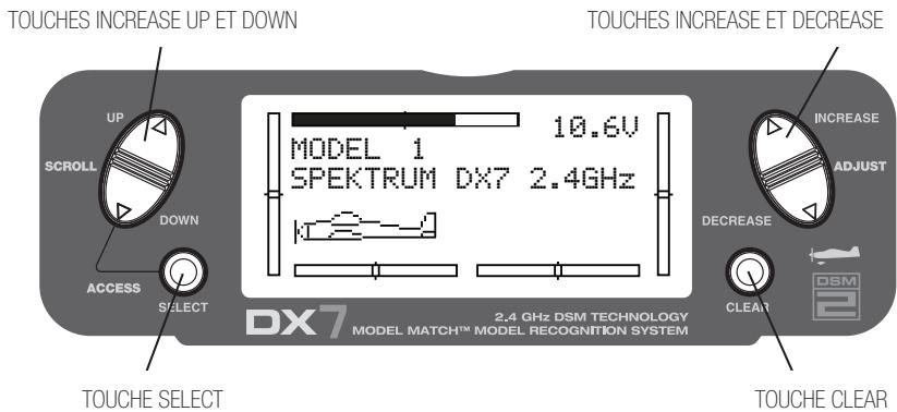 SPEKTRUM DX7 - Branchement des servos pour avion avec empennage en v - 1