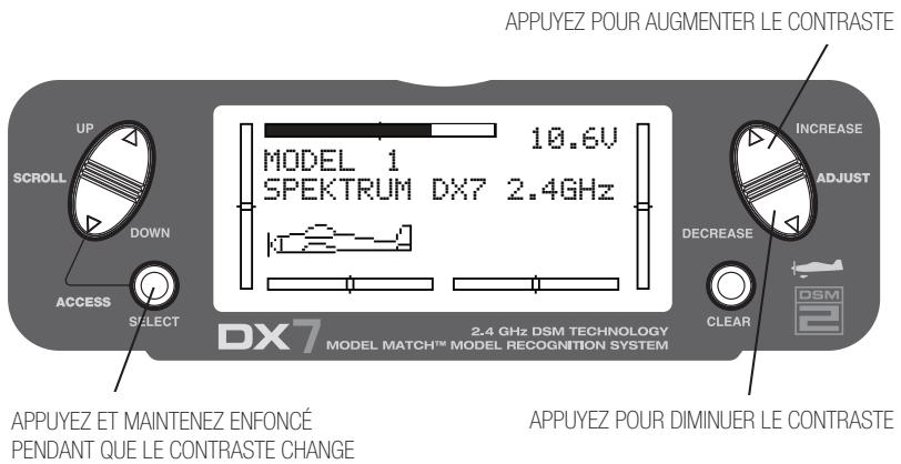 SPEKTRUM DX7 - Ajustement de la longueur des manches - 2