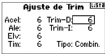 SPEKTRUM DX8 - Acceso a los trims Combinados y Modo de vuelo - 1