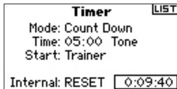 SPEKTRUM DX8 - To Reset the Internal Timer - 1