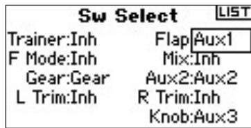 SPEKTRUM DX8 - To Program the Switch Select Functions - 2