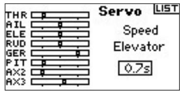 SPEKTRUM DX8 - To Access the Speed Function - 3