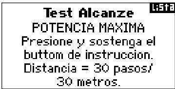 SPEKTRUM DX8 - Acceso al menu de Test de Alcance - 2
