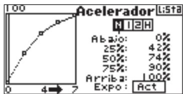 SPEKTRUM DX8 - Activar la funciona de Exponencial - 1