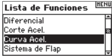 SPEKTRUM DX8 - Programación de la Curva de Acelerador - 1