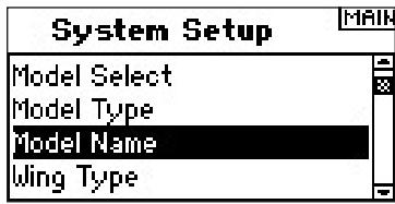 SPEKTRUM DX8 - To Access the Model Name Function - 1