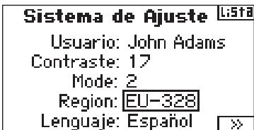 SPEKTRUM DX8 - Selección Regional-Sólo para version EU - 1