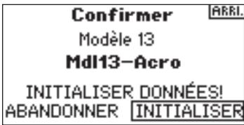 SPEKTRUM DX8 - Accès à la fonction model reset (réinitialiser le modèle) - 2