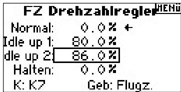 SPEKTRUM DX8 - Auswahldes Schalters - 1