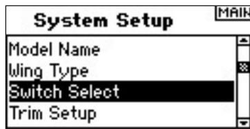 SPEKTRUM DX8 - To Program the Switch Select Functions - 1
