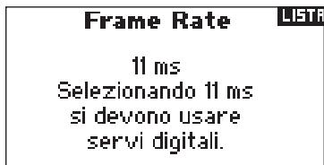 SPEKTRUM DX8 - Per accedere alla Funzione Tasso di Frame - 2