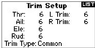 SPEKTRUM DX8 - To Access the Trim Step Function - 2