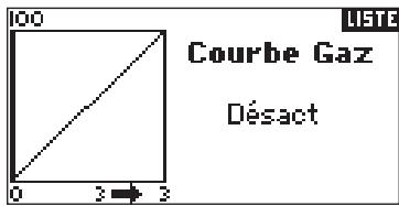 SPEKTRUM DX8 - Programmation de la fonction throttle curve (courbe des gaz) - 2