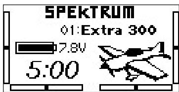 SPEKTRUM DX8 - To Access the Model Name Function - 3