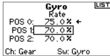 SPEKTRUM DX8 - Adjusting the Rate Values - 1