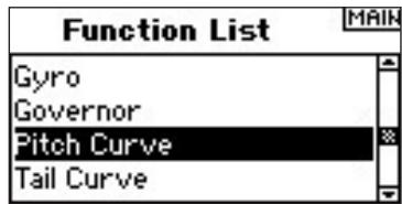 SPEKTRUM DX8 - To Program Pitch Curves - 1
