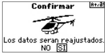 SPEKTRUM DX8 - Acceso a la referencia Reajuste de Modelo - 3