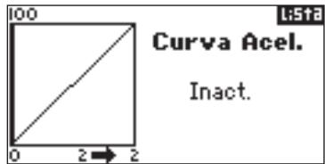 SPEKTRUM DX8 - Programación de la Curva de Acelerador - 2