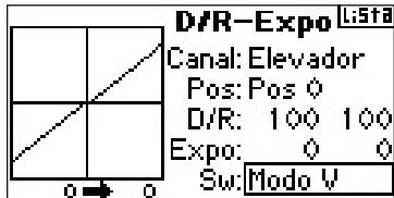 SPEKTRUM DX8 - Selecionar interruptor - 1