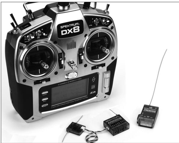 SPEKTRUM DX8 - SPEKTRUM DX8 CON TELEMETRIA INTEGRATA - 1