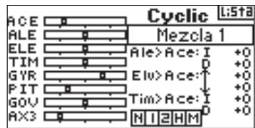 SPEKTRUM DX8 - Acceso a las mezclas programables (1 a 6) - 1