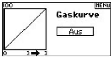 SPEKTRUM DX8 - Programmierung der Gas Kurve - 2