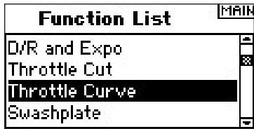 SPEKTRUM DX8 - To Program Throttle Curves - 1