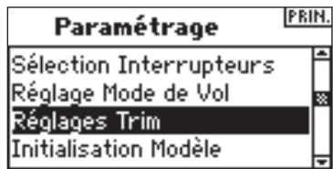 SPEKTRUM DX8 - Accès à la fonction trim step (pas de trim) - 1
