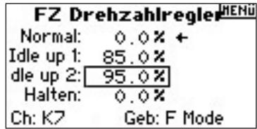 SPEKTRUM DX8 - Programmierden der Drehzahlreglerwerte - 1