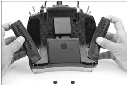 SPEKTRUM DX8 - To adjust stick tension: - 1