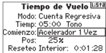 SPEKTRUM DX8 - Selecciónar modo de inizio - 1