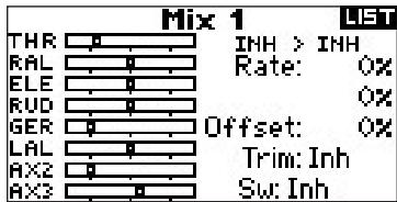 SPEKTRUM DX8 - To Access Programmable Mixes (1 thru 6) - 1