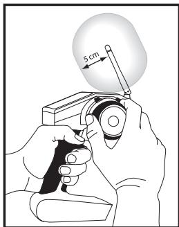 SPEKTRUM DX8 - Antenna Separation Distance - 1