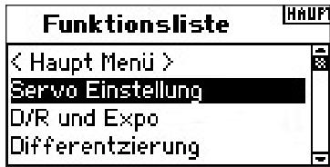 SPEKTRUM DX8 - Servolaufrichtungsumkehr - 1