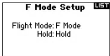 SPEKTRUM DX8 - To Access the F-Mode Setup Function - 2