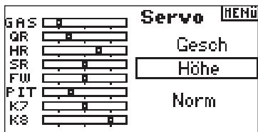 SPEKTRUM DX8 - Servogeschwindigkeit - 2