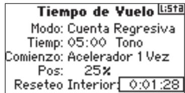 SPEKTRUM DX8 - Resetear el temporizador interno - 1